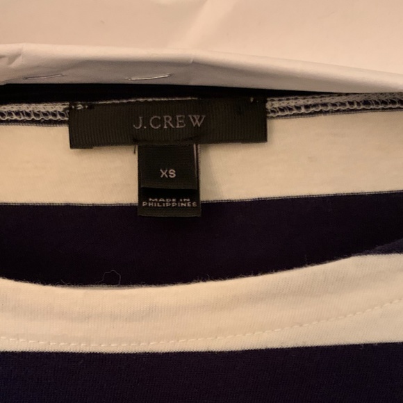 J Crew Striped and Ruffled Blouse - Picture 3 of 4